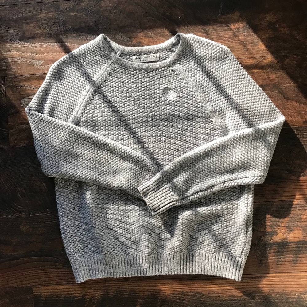 Grey Abercrombie Sweater